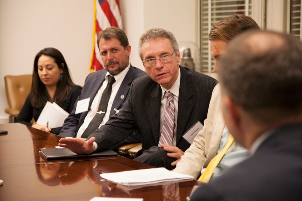 Maria Najera, Frank Knaap, Johnny Miller, Matt Price, Tommy-Beaudreau-at-Dept of Interior 11-18-15